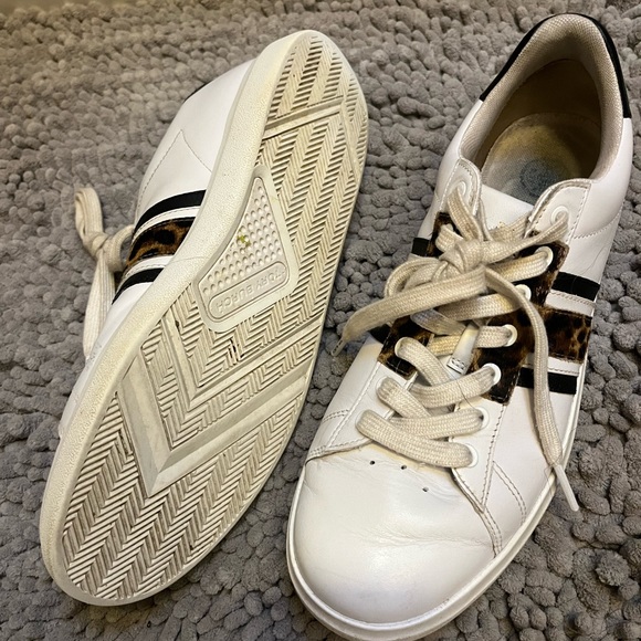 Tory Burch Howell Leopard Sneakers, Used Condition Size 9 - Picture 13 of 15